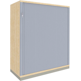 Artikelbild 1 für fm Sidney Rollladenschrank königsahorn 2 Fachböden 100,0 x 44,2 x 113,3 cm, Artikelnummer 160624