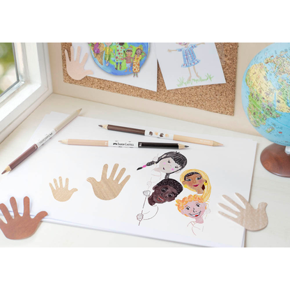Artikelbild 4 für FABER-CASTELL Children of the World Buntstifte farbsortiert, 1 St., Artikelnummer 749121