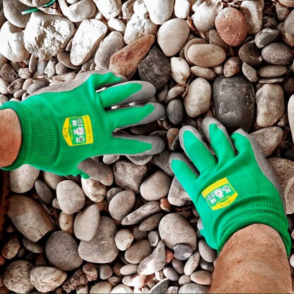 Artikelbild 5 für GRÜNTEK® unisex Gartenhandschuhe grün Größe 8, 5 Paar, Artikelnummer 316788