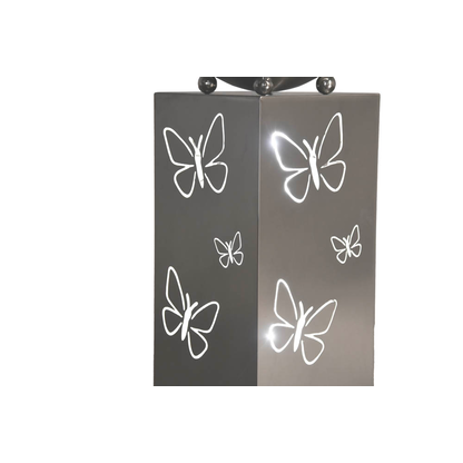 Artikelbild 4 für Garden Pleasure Pflanzenständer FALINA Metall silber quadratisch/rund 25,0 x 75,5 cm, 1 St., Artikelnummer 544052