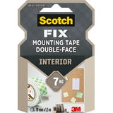 Artikelbild 1 für Scotch FIX™ INTERIOR doppelseitiges Klebeband 19,0 mm x 1,5 m, 1 Rolle, Artikelnummer 570836