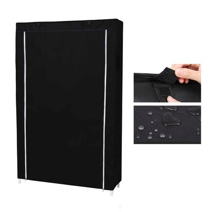 Artikelbild 5 für SONGMICS Schuhregal schwarz 100,0 x 28,0 x 162,0 cm, 1 St., Artikelnummer 760878