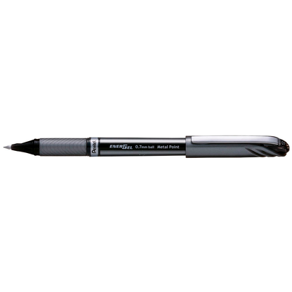 Artikelbild 2 für Pentel ENERGEL BL27 Gelschreiber schwarz/silber 0,35 mm, Schreibfarbe: schwarz, 1 St., Artikelnummer 465559