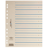 Artikelbild 1 für PAGNA Trennblätter Easy Rip DIN A4 1-0 chamois/blau, 225 g/qm, 100 St., Artikelnummer 315844