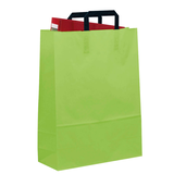 Artikelbild 1 für VP Papier-Tragetaschen hellgrün 32,0 x 42,0 cm, 50 St., Artikelnummer 153559