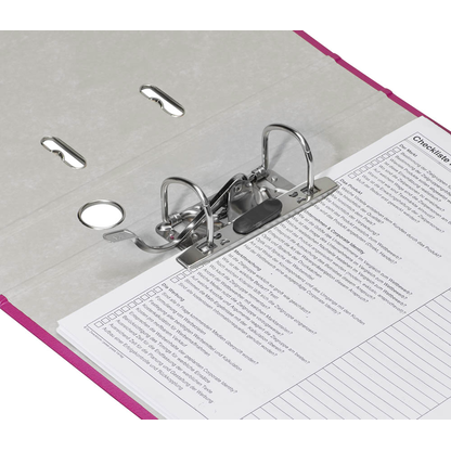 Artikelbild 2 für bene No.1 Power Ordner brombeer Kunststoff 5,2 cm DIN A4, 1 St., Artikelnummer 426346