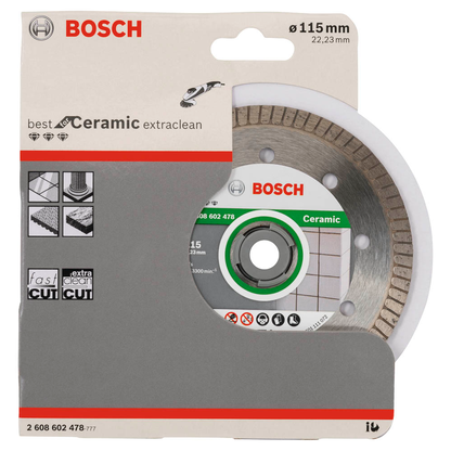 Artikelbild 2 für BOSCH Diamant-Trennscheibe Best Ceramic Extra-Clean Turbo, 1 St., Artikelnummer 453322