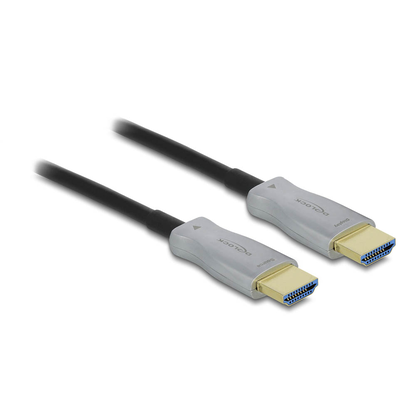 Artikelbild 2 für DeLOCK High Speed HDMI Kabel AOC, 4K 60Hz 10,0 m schwarz, 1 St., Artikelnummer 106496