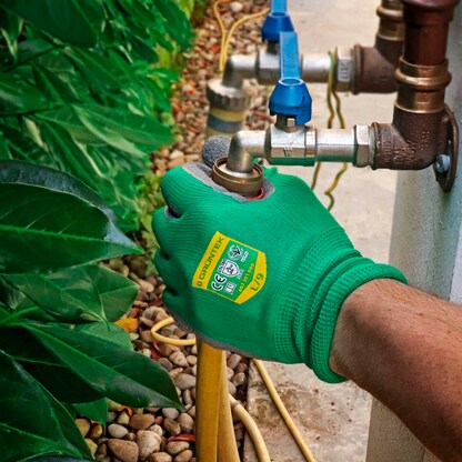 Artikelbild 6 für GRÜNTEK® unisex Gartenhandschuhe grün Größe 8, 5 Paar, Artikelnummer 316788