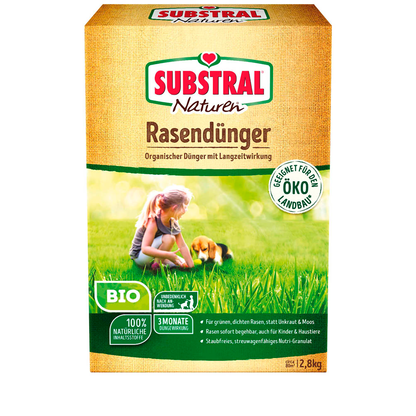 Artikelbild für SUBSTRAL® Naturen® BIO Rasendünger 2,8 kg, Artikelnummer 368957