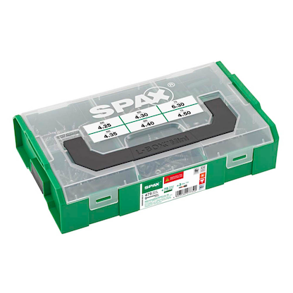 Artikelbild 4 für SPAX® Mehrzweckschrauben-Sortiment L-BOXX Elektriker klein 5000009160219, Artikelnummer 397966