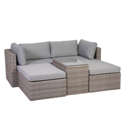 Artikelbild 18 für greemotion Loungegruppe Palma grau Kunststoff, Metall, 13-teilig, Artikelnummer 422731