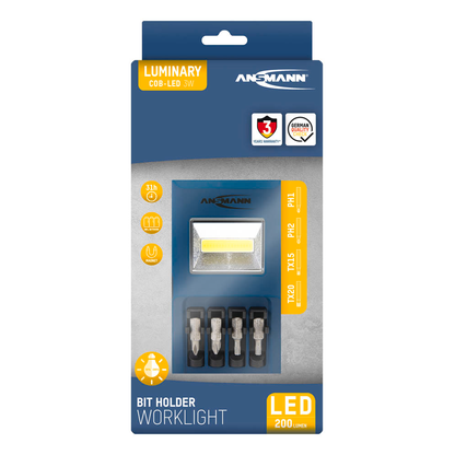 Artikelbild 12 für ANSMANN WL180B Bithalter LED Werkstattlampe blau 12,5 cm, 1 St., Artikelnummer 532919