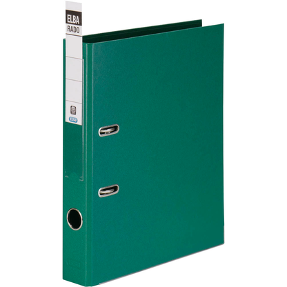 Artikelbild 5 für ELBA rado plast Ordner grün Kunststoff 5,0 cm DIN A4, 1 St., Artikelnummer 255554