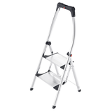Artikelbild 1 für Hailo Klapptritt K100 TopLine silber 2 Stufen, H: 120,0 cm, Artikelnummer 100279