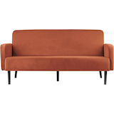 Artikelbild 1 für meet powered by PAPERFLOW 3-Sitzer Sofa LISBOA rost schwarz Stoff 176,0 x 81,5 x 83,0 cm, 1 St., Artikelnummer 851244