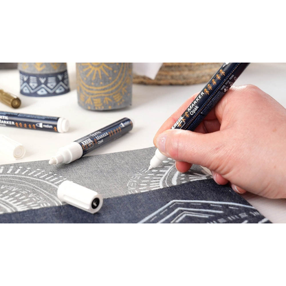 Artikelbild 13 für KREUL Black & White Stoffmalfarbe farbsortiert, 4 St., Artikelnummer 115299