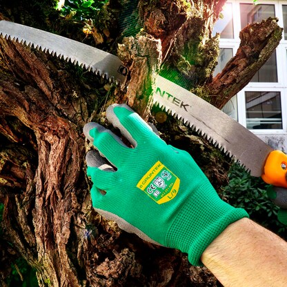Artikelbild 7 für GRÜNTEK® unisex Gartenhandschuhe grün Größe 8, 5 Paar, Artikelnummer 316788