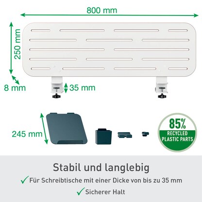 Artikelbild 12 für LEITZ Pegboard Anbau-Schreibtisch-Organizer weiß , 1 St., Artikelnummer 401549