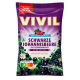 Artikelbild 1 für VIVIL® Schwarze Johannisbeere ohne Zucker Bonbons 33 St./ 120,0 g, Artikelnummer 149611
