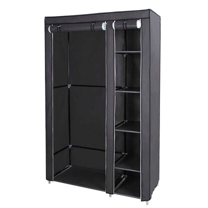 Artikelbild für SONGMICS Kleiderschrank, LSF007G schwarz 110,0 cm x 45,0 cm³ x 175,0 cm, 1 St., Artikelnummer 760896