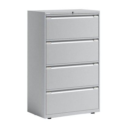 Artikelbild für BISLEY Essentials Hängeregistraturschrank lichtgrau 4 Schubladen 80,0 x 47,0 x 130,0 cm, 1 St., Artikelnummer 452829