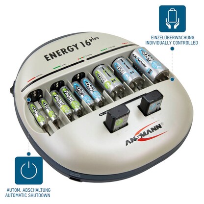 Artikelbild 3 für ANSMANN Energy 16 plus Akku-Ladegerät, Artikelnummer 267260