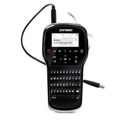 Artikelbild 9 für DYMO LabelManager 280 Set Beschriftungsgerät schwarz, Artikelnummer 106369