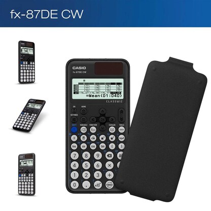 Artikelbild 4 für CASIO FX-87DE CW Wissenschaftlicher Taschenrechner schwarz, Artikelnummer 895864