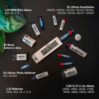 Artikelbild 4 für ANSMANN Comfort Batterietester, Artikelnummer 629448