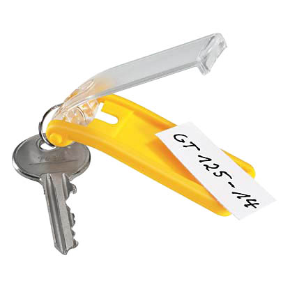 Artikelbild 2 für DURABLE Schlüsselanhänger KEY CLIP gelb, 6 St., Artikelnummer 569624