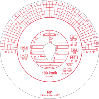 Artikelbild 2 für HAUG Tachoscheiben Automatic, Artikelnummer 452631