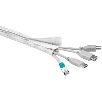 Artikelbild für goobay Kabelmantel CM WireSleeve weiß 180,0 cm x 8,5 cm, 1 St., Artikelnummer 104450