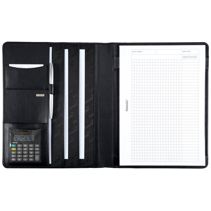 Artikelbild 2 für Alassio Konferenzmappe CREMONA I Leder DIN A4 schwarz, Artikelnummer 539056