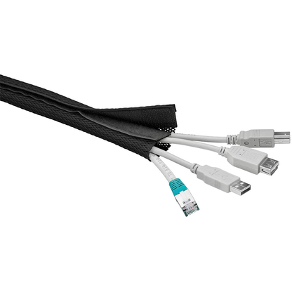 Artikelbild für goobay Kabelmantel CM WireSleeve schwarz 180,0 cm x 8,5 cm, 1 St., Artikelnummer 104442