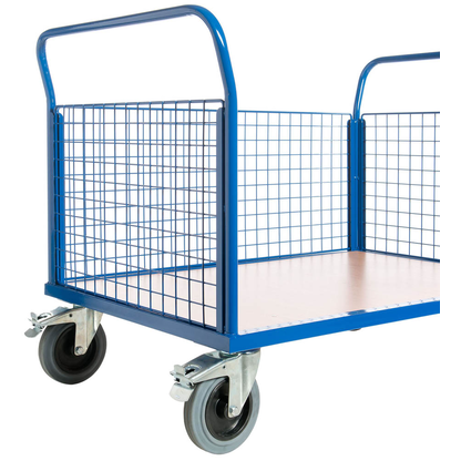 Artikelbild 4 für Rollcart Paketwagen 02-6097 blau 70,0 x 117,0 x 99,0 cm, Artikelnummer 277355