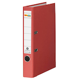 Artikelbild 1 für büroplus Ordner rot Karton 5,0 cm DIN A4, 1 St., Artikelnummer 154526