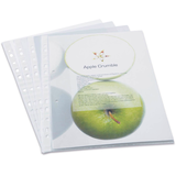 Artikelbild 1 für RAPESCO® Prospekthüllen DIN A4 transparent genarbt 0,06 mm, 100 St., Artikelnummer 154697
