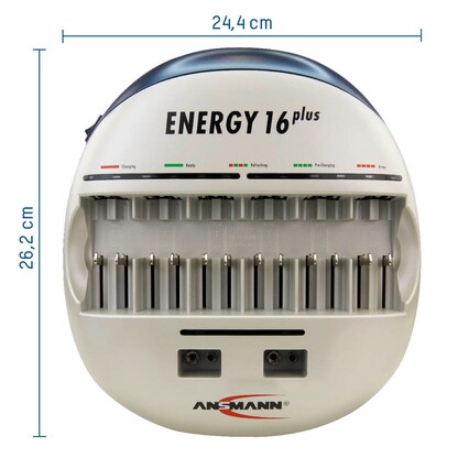 Artikelbild 7 für ANSMANN Energy 16 plus Akku-Ladegerät, Artikelnummer 267260