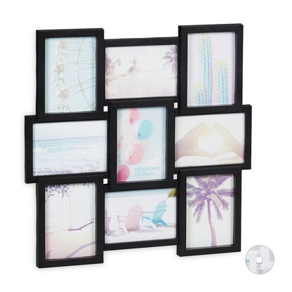 Artikelbild für relaxdays Collage-Bilderrahmen schwarz 54,0 x 54,0 cm, 1 St., Artikelnummer 522084