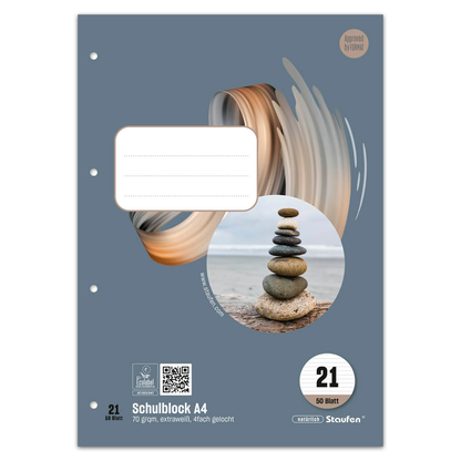 Artikelbild 2 für Staufen® Schulblock Style Lin21 DIN A4 liniert, 1 St., Artikelnummer 453278