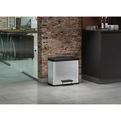 Artikelbild 7 für Hailo Öko trio Plus L Mülltrenner 27,0 l edelstahl, 1 St., Artikelnummer 751663