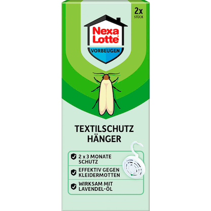 Artikelbild für Nexa Lotte® Mottenschutz Textilschutz Hänger weiß, 2 St., Artikelnummer 641627