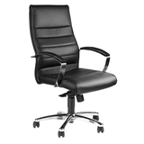 Artikelbild 1 für Topstar Chefsessel TD LUX 10, 8779A80 Leder schwarz, Gestell chrom, Artikelnummer 562850