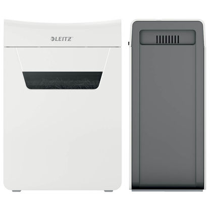 Artikelbild 9 für LEITZ IQ 10X Protect Premium Aktenvernichter mit Partikelschnitt P-4, 4 x 40 mm, bis 10 Blatt, weiß, Artikelnummer 436424
