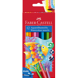 Artikelbild 1 für FABER-CASTELL KINDER-AQUARELL Aquarellstifte farbsortiert, 1 St., Artikelnummer 748977