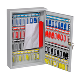 Artikelbild 1 für phoenix KC0602K Schlüsselkasten lichtgrau mit 60 Haken, Zylinderschloss, 30,0 x 8,0 x 45,0 cm, 1 St., Artikelnummer 500751