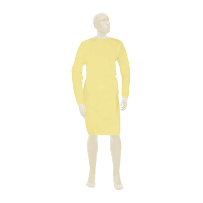 Artikelbild für Meditrade® unisex Schutzkittel BeeSana® PP/PE gelb Einheitsgröße 10 St., Artikelnummer 565026