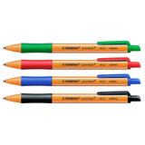 Artikelbild 1 für STABILO Kugelschreiber pointball orange, Schreibfarbe: farbsortiert, 4 St., Artikelnummer 107607