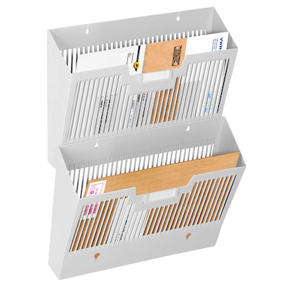 Artikelbild 2 für cep Wandprospekthalter grau DIN A4 36,4 x 9,5 x 25,7 cm, 1 St., Artikelnummer 765222